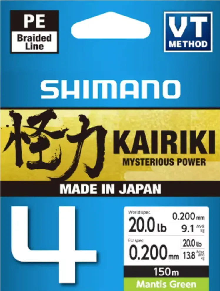 Shimano Trenzado Linea Kairiki 4 150m