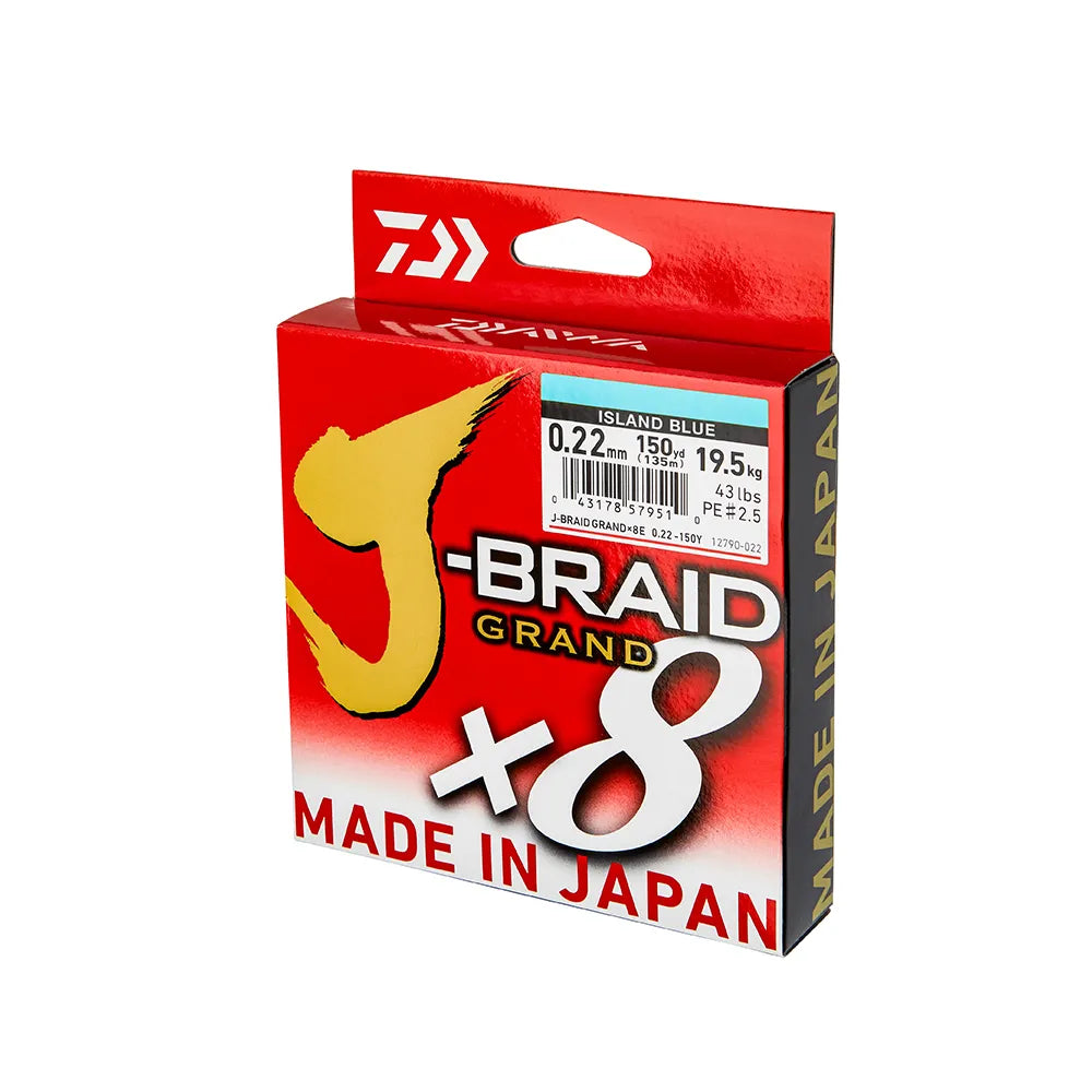 J-Braid Grand x8 Gris 270mts 0.18mm
